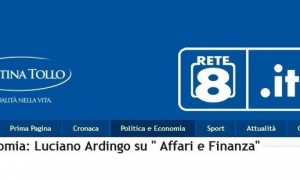 Economia: Luciano Ardingo su "Affari e Finanza"
